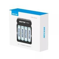 ราคา NEW !!!!! ถ่านชาร์จ BESTON AA 1.5v Li-ion 2200MWH เครื่องชาร์จ BST-M7031 Beston 1.5v Li-ion Battery (Charger+Battery) (1731342491647183523)
