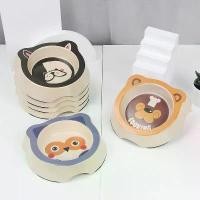 ราคา ชาม สัตว์เลี้ยง ชาม ข้าว หมา อุปกรณ์เลี้ยงแมว ที่ใส่อาหารหมา ชามอาหารแมวใช้บนโต๊ะอาหารสัตว์เลี้ยง ชาม ข้าว หมา (1731595627585570289)