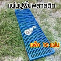 ราคา [แพ็ค 10 แผ่น ] แผ่นรองพื้น สแลทพลาสติก - 10 แผ่น [100x30x5ซม]กรง กรงหมา แผ่นกันลื่น แผ่นรองกรง แผ่นปูพื้น สัตว์เลี้ยง กรงสัตว์ (1730856033962461606)