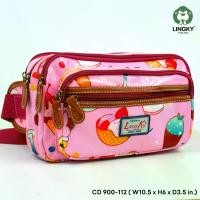 ราคา กระเป๋าคาดเอวผ้าเคลือบกันน้ำ 100% รุ่น CD-900 ขนาด 10.5 นิ้ว ยี่ห้อ Lingky #มีเก็บปลายทาง (1731615994906511165)