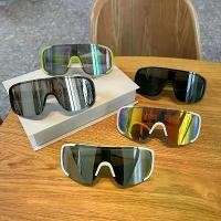 ราคา แว่นตากันลม กันทราย กันแดด กันทา UV กรอบใหญ่ แว่นกันแดด กีฬากลางแจ้ง unisex เหมาะสำหรับขี่ CD กีฬา (1732231343694055779)