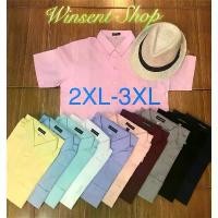 ราคา เสื้อเชิ้ตคอปก&คอจีนแขนสั้นไซด์ใหญ่ 2XL,3XL คัตติ้งเนี๊ยบบบบ Clothing Man ผู้ชาย Cotton พาสเทล ยืด ขนาด ใหญ่ หลวม lowrider shirt ဂ ျ ာ စ ီ โสน อยุธยา ไซส์ ฮาวาย วินเทจ (1730980673712786273)