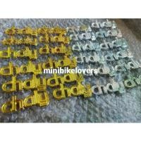 ราคา สติ๊กเกอร์โลโก้chaly ติดโครงฮอนด้าชาลี แบบสีเงิน สีทอง สติกเกอร์ สะท้อนแสง (1731228144802761061)