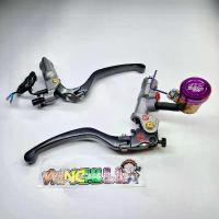 ราคา ปั๊มอะรอสซี่ 1 คู่ + กระปุกน้ำมันเบรคสีชา ฝาโลโก้ ZERN46 สีม่วง + ขายึดไทเท + น็อตสแตนเลส KR / LS / TENA / KR / FINO / PCX / NOUVO MX / MSLAZ Motorcycle มอเตอร์ไซค์ เวฟ 125 บั (1731203562526837698)