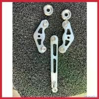 ราคา yesterashop ปัจจุบัน หูยึดท่อ KR+น็อต+บูช victor kawasaki อัลลอย ชุดขายึดท่อแต่ง สติกเกอร์ ล้อ จีออ โน่ ม่วง xmax ของ แต่ง scoopy มอเตอร์ไซค์ giorno Motorcycle (1730340273889643230)