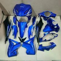 ราคา ชุดสีมอเตอร์ไซค์ เฟรมรถ กาบรถ แฟริ่ง wave110i 2012-2018 สีน้ำเงินดำ เวฟ110i ยกชุด15ชิ้น Motorcycle สติกเกอร์ (1729635260612578099)