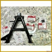 ราคา deplorshop แบบพกพา ขาตั้งคู่ พร้อมชุดอุปกรณ์ เวฟ125 HONDA (แท้ศูนย์) WAVE125 R/S/I wave125 6ชิ้น มี ขาตั้งคู่ แกน กิ๊ฟ วงเดือน สปริง ยางรอง มอเตอร์ไซค์ Motorcycle ของ แต่ง sco (1730551051577886859)