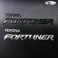 ราคา โลโก้ 2 ชิ้น โตโยต้า ฟอร์จูนเนอร์ TOYOTA FORTUNER ติดฝากระโปรงท้าย หลังซ้ายท้ายล่าง สำหรับ Toyota Fortuner 2005 ขึ้นไป บล็อกบัสเตอร์ Car รถยนต์ Sticker รถจักร สติกเกอร์ คาร์บอน (1731413285929650577)