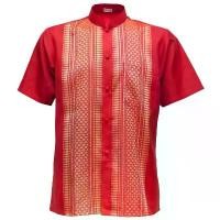 ราคา เสื้อเชิ้ตผู้ชาย แขนสั้น เสื้อผ้าผู้ชาย สไตล์ไทย ทำจากผ้าไหมไทย คอจีน ดีไซน์คัตเอาท์ ผ้าฝ้าย ผ้าสำลี Man Clothing ฟอก เฟด gmmtv shirt ยืด รัดรูป คอวี tshirts mony bmw บ (1730831115300276339)