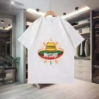 ราคา เสื้อยืดแขนสั้นย้อนยุค สไตล์ฤดูร้อน ทรงหลวม ทำจากผ้าฝ้ายหนา ใส่สบาย สไตล์เรโทร tshirt men เสื้อ บางแสน fight club ผ้า บาง มุ้ง เสื้อ วินเทจ usa (1731374721191675117)