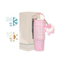 ราคา COD แก้วเก็บความร้อน, หลอดที่มีเด็กผู้หญิง, แก้ว, ความจุขนาดใหญ่, สแตนเลส, น้ำเย็น ป้องกันการลวก ไฟ led สีทอง แบบมีฝาปิด แก้วสีพื้น : สีส้ม 30 ออนซ์ แก้ว เก็บ ความ เย็น sus (1731630428907799610)