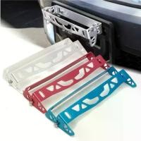 ราคา BKK AUTO ขายึดป้ายทะเบียน ป้ายทะเบียนแบบปรับได้ ที่ยึดกรอบป้ายทะเบียนรถยนต์ พร้อมชุดน็อตครบชุด มีสีให้เลือก รถกระบะ (1731610780644050375)