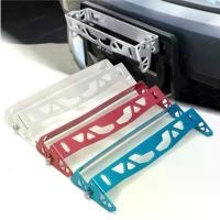 ราคา BKK AUTO ขายึดป้ายทะเบียน ป้ายทะเบียนแบบปรับได้ ที่ยึดกรอบป้ายทะเบียนรถยนต์ พร้อมชุดน็อตครบชุด มีสีให้เลือก รถกระบะ (1729446784108628720)