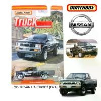 ราคา โมเดลรถเหล็ก MATCHBOX '95 NISSAN HARDBODY (D21) ชุด TRUCK SERIES โมเดล รถกระบะ ลิขสิทธิ์แท้ (1729714658224998631)