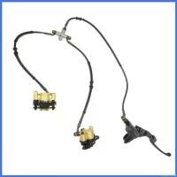 ราคา karyomshop ปัจจุบัน ชุดเบรคหน้าATV 110-125cc เบรคมือ สำหรับรถดัดแปลงATVโกคาร์ท บักกี้ ปั้มเบรค 2อัน ซ้ายขวา พร้อมสายเบรคสามทางน้ำมันพร้อมใช้ Motorcycle มอเตอร์ไซค์ (1730324752521333246)