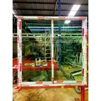 ราคา หน้าต่างกว้าง100Xสูง110เซนติเมตรแบบบานเลื่อนแบ่ง2ช่องประกอบสำเร็จรูป (1731512216090609288)