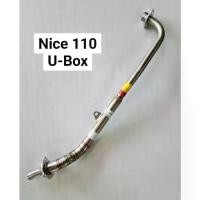 ราคา คอท่อ Nice 110 U-Box ใส่ปลายเดิม (1731719680872580459)