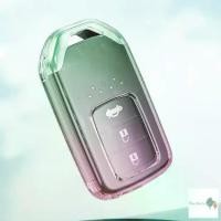 ราคา 【COD】 *สินค้าพร้อมส่ง* เคสกุญแจรถยนต์ Honda Car Key Case TPU ไล่ระดับโทนสี เคสกุญแจรถฮอนด้า เคสกุญแจรีโมทรถยนต์ เคสกุญแจฮอนด้า (1731449578824435375)