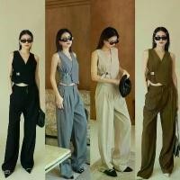 ราคา 【SALE】(ลด 100.- ซื้อผ่าน video) Simplestyle.byd Miley Blazer Set ชุดเซทเสื้อเบลเซอร์ กางเกงขายาว ชุดทำงาน (1731827001031690025)