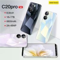 ราคา โทรศัพท์มือถือ, รุ่น C20 Pro, หน้าจอ 5.0 นิ้ว, ระบบปฏิบัติการ Android, ความจุ RAM 1G, ROM 16G, 3G เครือข่ายต่ำ (1731836948510508446)