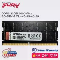 ราคา หน่วยความจำแล็ปท็อป RAM, Kingston FURY, 8gb, 16gb, 32gb, ความถี่ 5600mhz, DDR5, IMPACT RAM, โสดม, 1.1v, pc5 44800 (1730733240795302234)