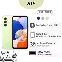 ราคา สำหรับ A14 5G สมาร์ทโฟน Dual Sim 8GB / 12GB RAM + 128GB ROM Exynos 1480 6.6 "จอแสดงผล Super AMOLED แบตเตอรี่ 120Hz 5000mAh มือ ถือ ใหม่ (1731746324529972266)