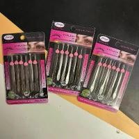 ราคา (ยกโหล 12 ชิ้น) No.939 แหนบ แหนบชุบแสตนเลส แพ็ค 6 ชิ้น (1 แพ็ค) (1731597397358183589)