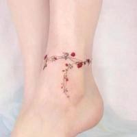 ราคา สติ๊กเกอร์รอยสักสีสันต์ ดีไซน์กุหลาบคู่ใหม่ ซักได้ ติดทนนาน รอยสักข้อเท้า จิว ปาก ไม่ เจาะ เจาะ คิ้ว ปลอม สะดือ แหนบ เชือก คาดเอว พ่อเทียม ของ แท้ nose rings nose rin (1732260228999383763)