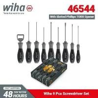 ราคา ชุดไขควง Wiha 46544 9 ชิ้น Slotted Phillips TORX พร้อมที่เปิด 85 ปี ครบรอบ จำกัด คุณภาพสูง สไตล์คลาสสิก ไขควง wiha ไขควง แฉก ไขควง แม่เหล็ก ชุด ไข wiha screwdriver ไขควง มิว (1731386054100289743)