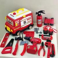 ราคา รถของเล่นดับเพลิงอเนกประสงค์ รถเด็ก ติดตั้งสว่านไฟฟ้า ถังดับเพลิง ไขควง ซ่อมแซม เครื่องมือ กล่องเล่นบ้าน (1731760693958116612)