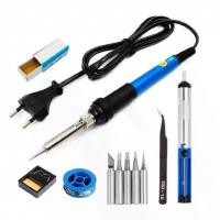 ราคา เตารีดบัดกรีไฟฟ้า, อุณหภูมิคงที่, ปรับอุณหภูมิได้, ปลายหัวแร้ง, ปากกาบัดกรี 60W, เครื่องมือเชื่อมซ่อมแซมบัดกรีมาตรฐาน 220V, ปลั๊กกลม / แบน (1731308691155552031)