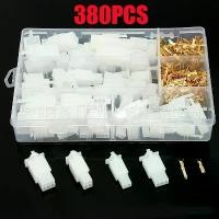 ราคา ขั้วต่อสายไฟรถยนต์2.8มม. 380ชิ้น ขนาด 2/3/4/6 PIN สำหรับรถยนต์ รถมอเตอร์ไซค์ จักรยานไฟฟ้า ปลั๊กต่อกันขโมยรถ Socket Plug คําแนะนําผลิตภัณฑ์ใหม่ของเดือนนี้ (1731651074119664823)