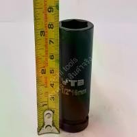ราคา ลูกบล็อกยาว 1/2"(4หุน) บล็อกลม(IMPACT SOCKET)เบอร์ 16 มม. (1730234381467289722)