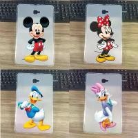 ราคา for Samsung Galaxy Note 10.1 2014 P605 P601 / Tab 2 10.1 P5100 / Tab 3 10.1 P5200 Disney Mickey Minnie Shrek Kitten Cartoon Kids Transparent Soft TPU Silicone Protective Tablet Cases (1730681588127533