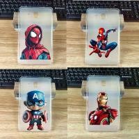 ราคา for Samsung Galaxy Tab A 7.0 (2016) SM-T280 SM-T285 7.0 inch Cartoon Captain America Hulk Iron Man Spider-Man Marvel Avengers Transparent Soft TPU Silicone Protective Tablet Cover (1730548322928986544