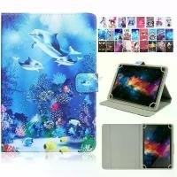 ราคา Universal 7~8 inch Tablet Case For Huawei MediaPad T1 T2 T3 BGO-DL09 M2 M3 M5 Lite M5 M6 MatePad T8 X2 X1 PU Leather Stand Protective Cover Pikachu Spiderman Big Eyes & 4 Fixed Rings (1730982423236348