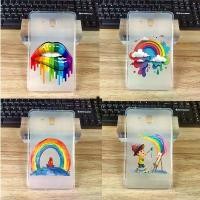 ราคา for Samsung Galaxy Tab A 7.0 (2016) SM-T280 SM-T285 7.0 inch Rainbow Watercolor Lips Love Drawing Colorful painting Kids Girl Transparent Soft TPU Silicone Protective Tablet Cover (1730564897452427696