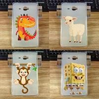 ราคา for Samsung Galaxy Tab 4 7.0 T230 T235 / Tab 3 T210 P3210 T210 / 3 Lite 7.0 T110 Cartoon animals frog puppy Dog SpongeBob Transparent Soft TPU Silicone Tablet Cases (1730685072513010096)