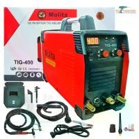 ราคา MOLITA ตู้เชื่อมอาร์กอน 2 ระบบ รุ่น TIG-400 ตู้เชื่อมไฟฟ้า Inverter MMA-400 (1729817831594101019)
