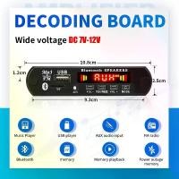 ราคา บอร์ดถอดรหัส MP3, บลูทูธ 5.0, DC 9V 12V, เครื่องเล่น MP3 ในรถยนต์แบบไร้สาย, บลูทูธแฮนด์ฟรี, โมดูลการบันทึก, วิทยุ TF FM, หน่วยความจำปิดเครื่อง (1731265681112009392)