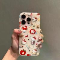 ราคา เคส Hello Kitty, สองชั้น, IMD หมึกสาด, เข้ากันได้กับ Apple 16/15 Pro Max, 14/13/12/XR, XR, XS Max, กันกระแทก เคส กัน นิ้วมือ รอย เคส ใส ไอโฟน เคส มินิมอล เคส ไอโฟน 16pro (1731278135807935790)