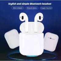 ราคา หูฟังบลูทูธไร้สาย, Essage iPod i12 TWS, เข้ากันได้กับ macaroon ดั้งเดิม, AirPods i12s, เข้ากันได้กับ Android, iPhone, i7s, i9s, i11, i14 (1731895712662064068)