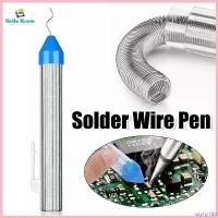 ราคา sayny168 แบบพกพา 0.8mm Portable Lead Free Solder Wire Tin Pen Small Tube Mounted Soldering Pen Universal Cored Weld Wire Repair Tool (1730778436507044525)