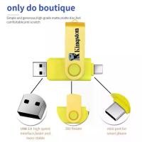 ราคา แฟลชไดร์ฟ flash drive 3 in 1 OTG USB Type C/Micro flash drive 2TB 1TB 512GB Pendrive High speed Pen Drive for Phone/Tablet/PC (1731464509752510635)