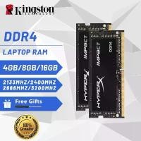 ราคา ston Hyperx Impact Laptop DDR4 RAM 4GB 8GB 16GB 2133 2400Mhz 2666Mhz 3200Mhz SOIDMM RAM Memory ซีโอดี (1731536854063809860)