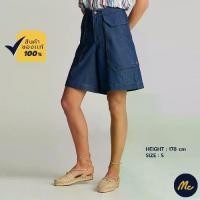 ราคา 【SALE】Mc JEANS กางเกงยีนส์ขาสั้น กางเกงยีนส์ผู้หญิง กางเกง แม็ค แท้ ผู้หญิง MC RETRO MEMORY ทรงรีแลกซ์ ความยาวเหนือเข่า สียีนส์ฟอกเข้ม ทรงสวย MAJZ046 (1731661773836813665)