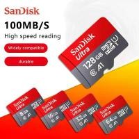 ราคา Sandisk 100MB/S ULTRA A1 Class 10 Micro SD Memory Card 32G/64GB/128GB/256GB/512GB Micro SD Card (1731122717518432672)