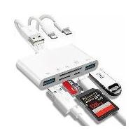 ราคา 5-in-1 Memory Card Reader, USB OTG Adapter, and SD Card Reader (1731799882582558378)