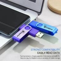 ราคา 2TB USB 3in1 Flash OTG Pen Drive 16GB 32GB USB Memory Stick 64GB Rotating Flash Drive for Android Micro/PC/Type C USB Pen Drive flash drive type c (1731965762407204904)