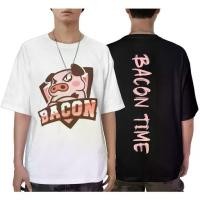 ราคา เสื้อยืด Bacon Time เกมส์ ROV แขนสั้นคอกลม ผ้าฝ้าย oversize (1731419410764434167)